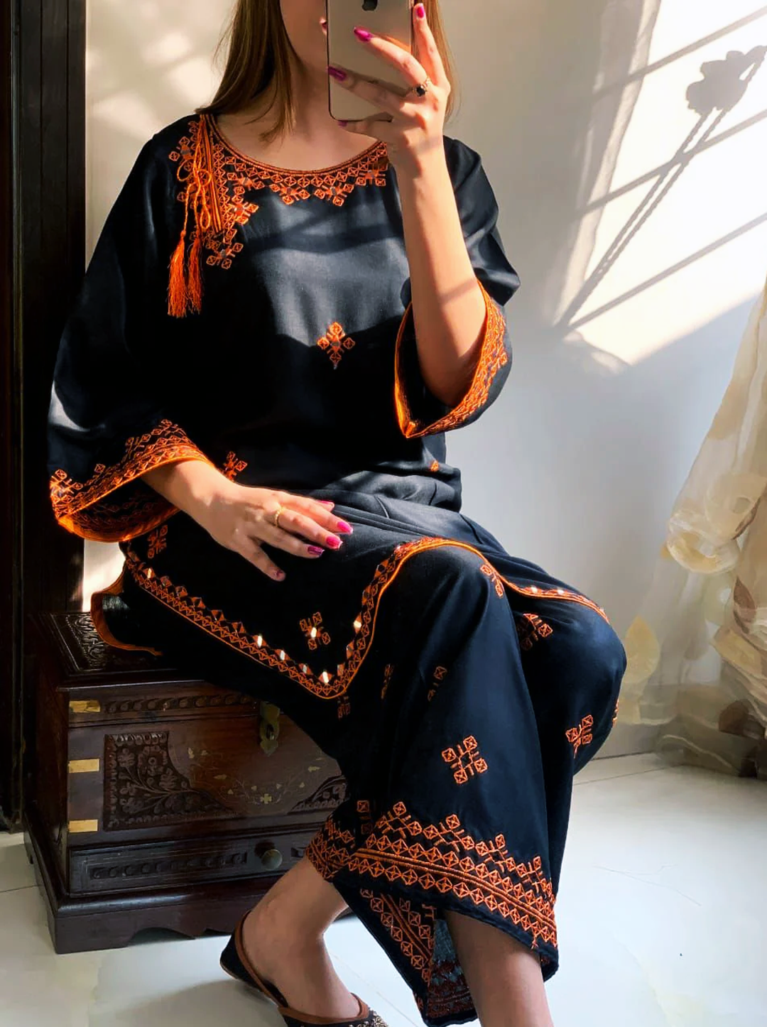 New Balochi Grace Embroidery 2Pcs