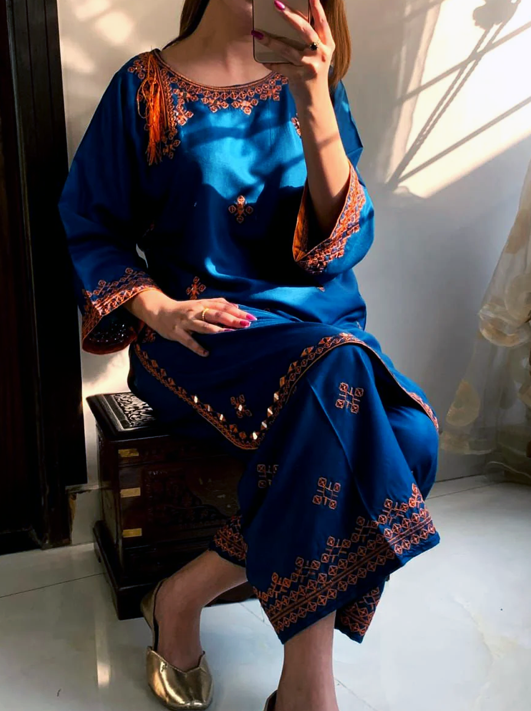 New Balochi Grace Embroidery 2Pcs