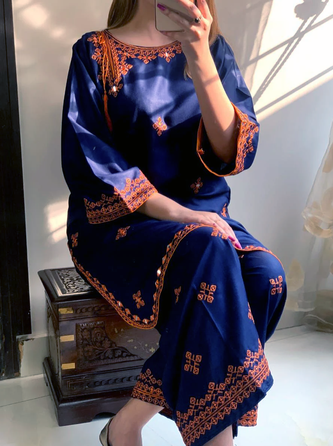 New Balochi Grace Embroidery 2Pcs