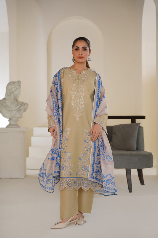 Nayab – Signature Lawn Beige