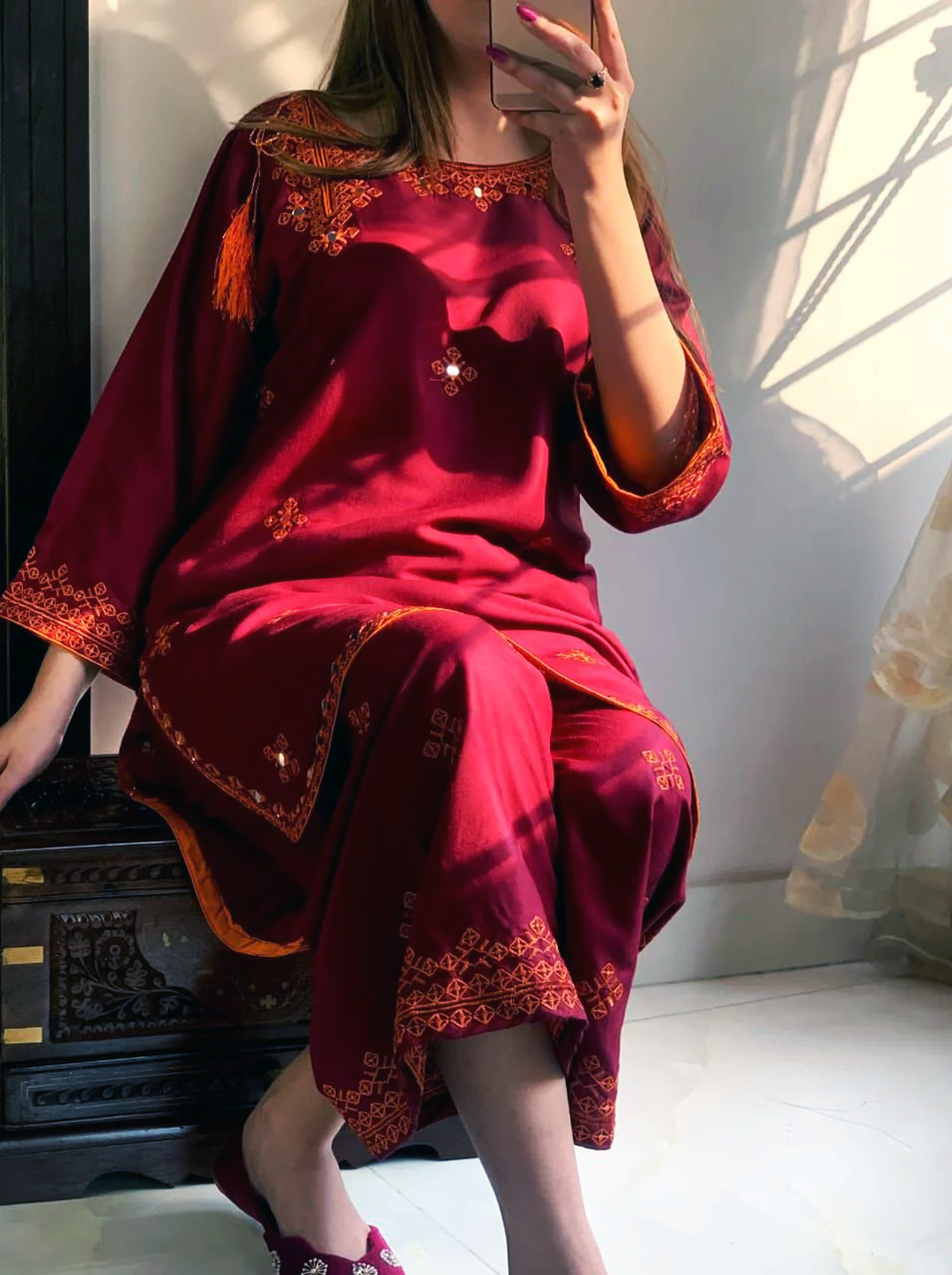 New Balochi Grace Embroidery 2Pcs