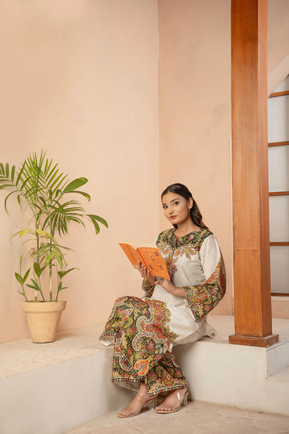Grace – Printed Khaddar Suit