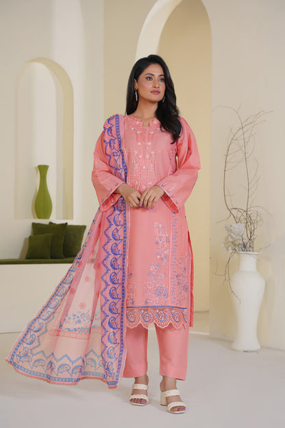 Arwá – 3‑Piece Peach Elegance
