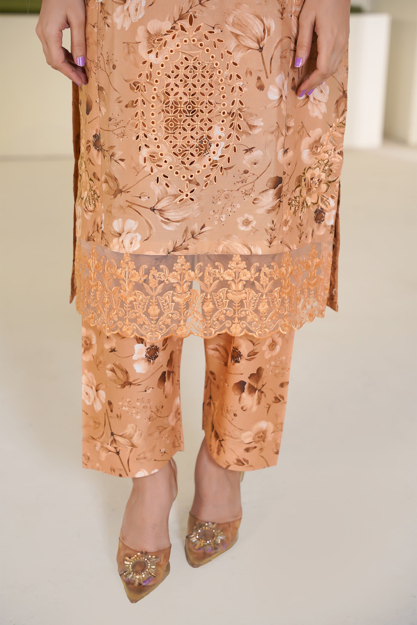 Afsheen – 3‑Piece Golden Bloom