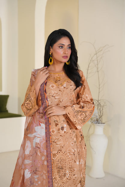 Afsheen – 3‑Piece Golden Bloom