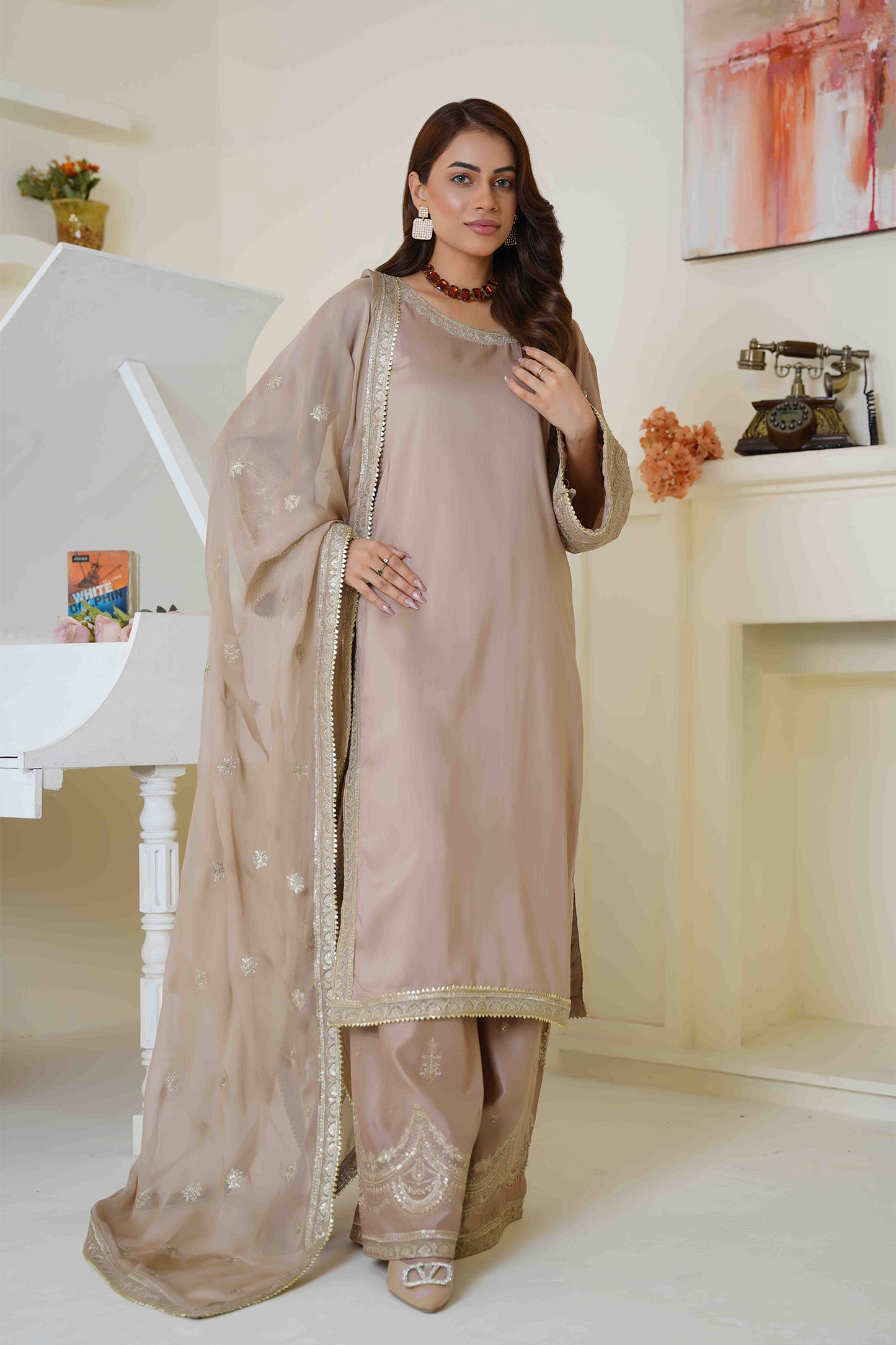 Mahveen 3Pc – Timeless Elegance