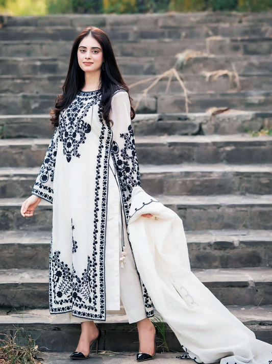 Divine Dream Organza 3-Piece Outfit