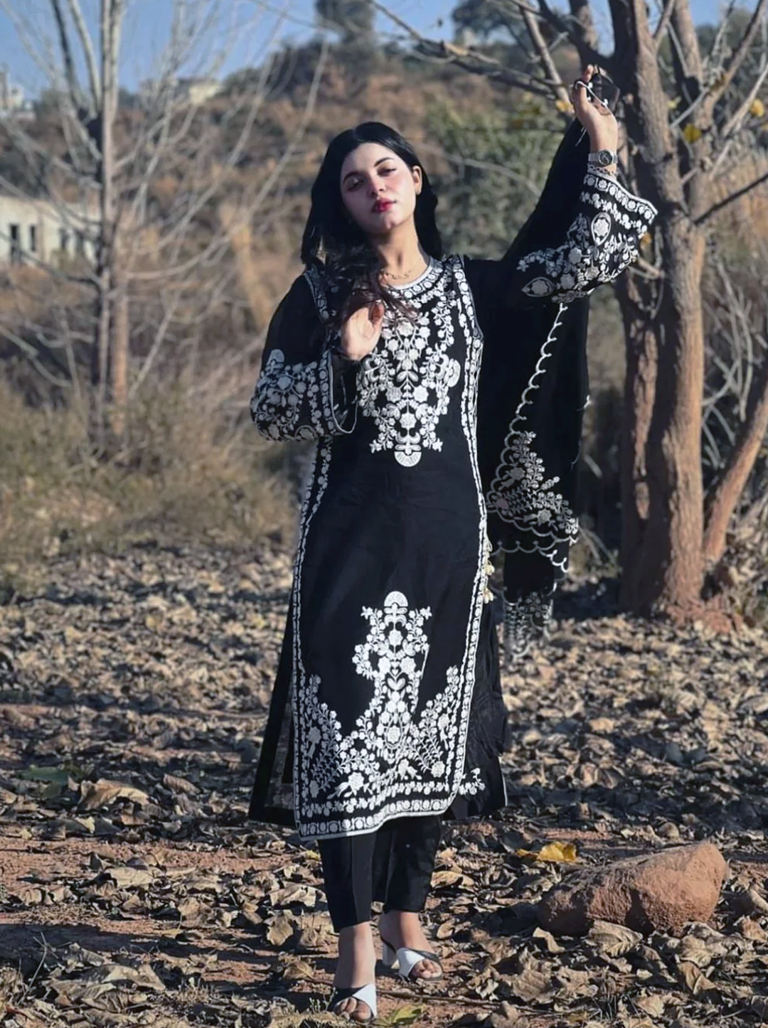 Divine Dream Organza 3-Piece Outfit