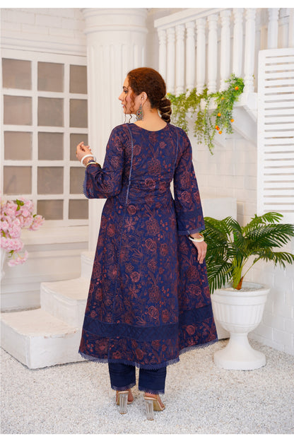 Azure – Embroidered Lawn 3 Piece