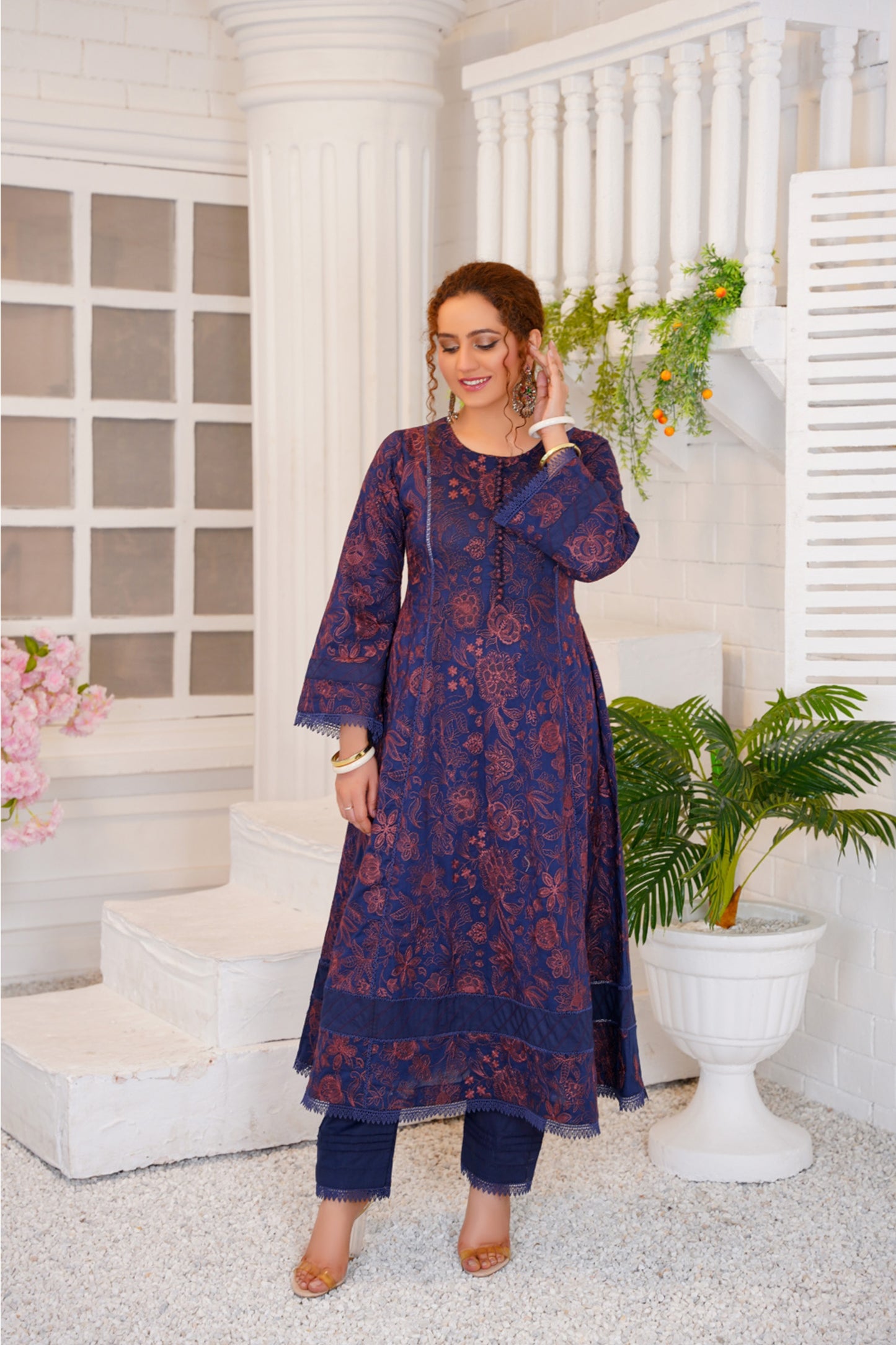Azure – Embroidered Lawn 3 Piece