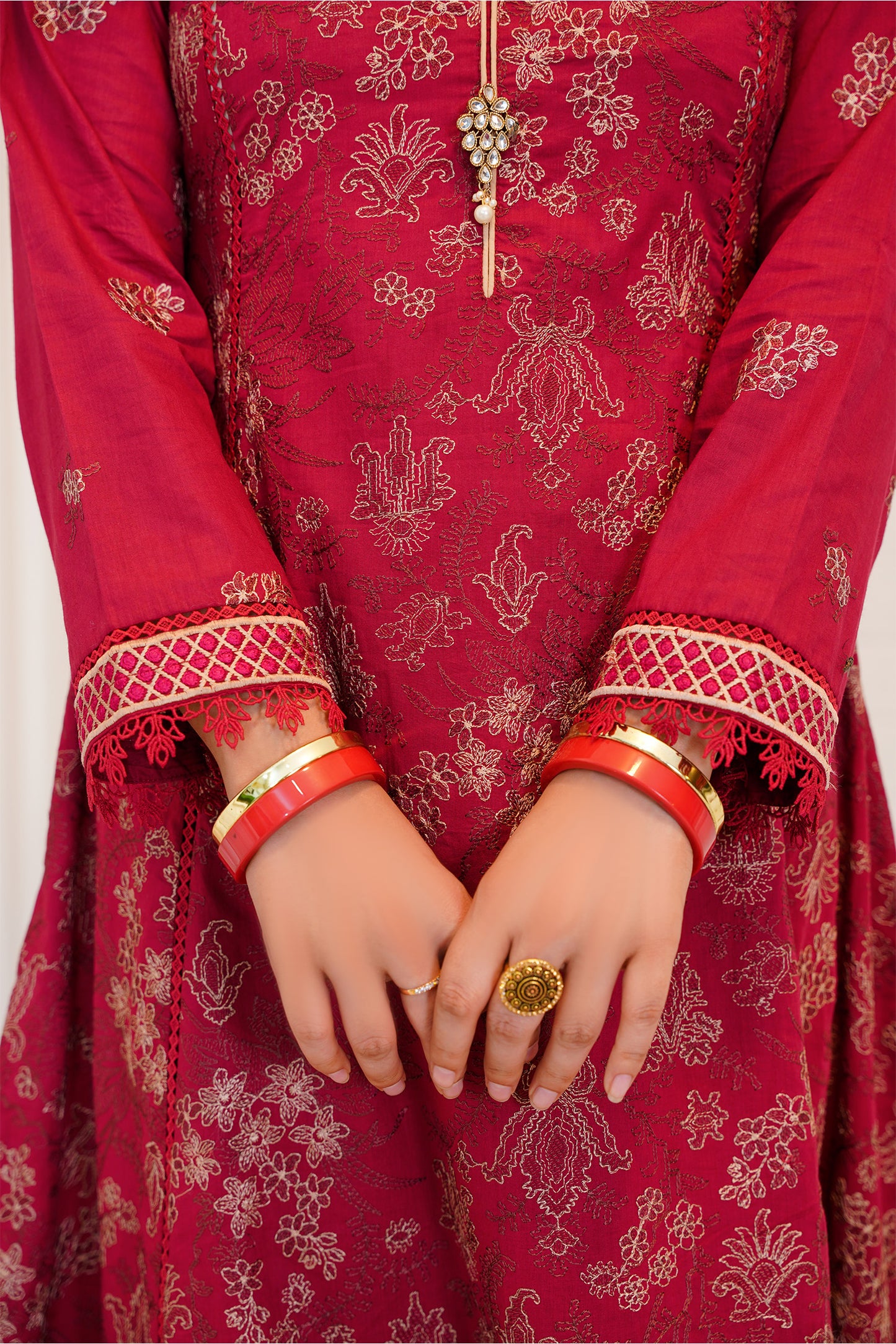 Ruby – Embroidered Lawn 3 Piece