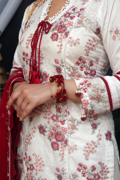 Crimson – Embroidered Lawn 3 Piece